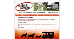 Desktop Screenshot of hoijtinkcampers.nl